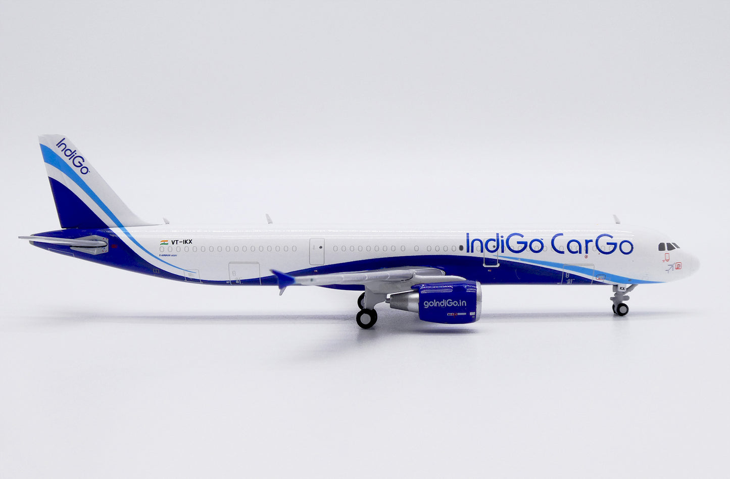 JCWINGS A321(P2F) INDIGO CARGO REG: VT-IKX