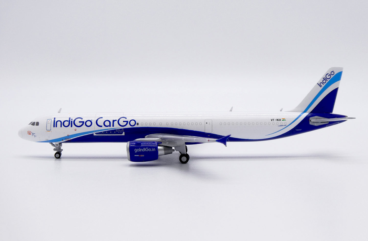 JCWINGS A321(P2F) INDIGO CARGO REG: VT-IKX