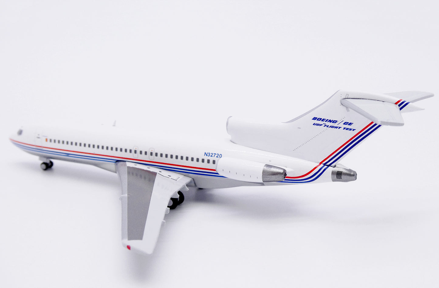 JC WINGS B727-100 HOUSE COLOUR FLIGHT "TEST FANTASY" (POLISHED) REG: N32720