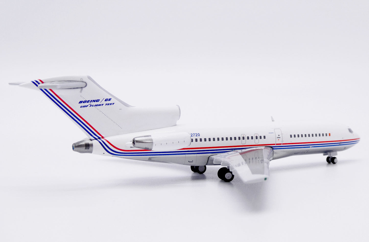 JC WINGS B727-100 HOUSE COLOUR FLIGHT "TEST FANTASY" (POLISHED) REG: N32720