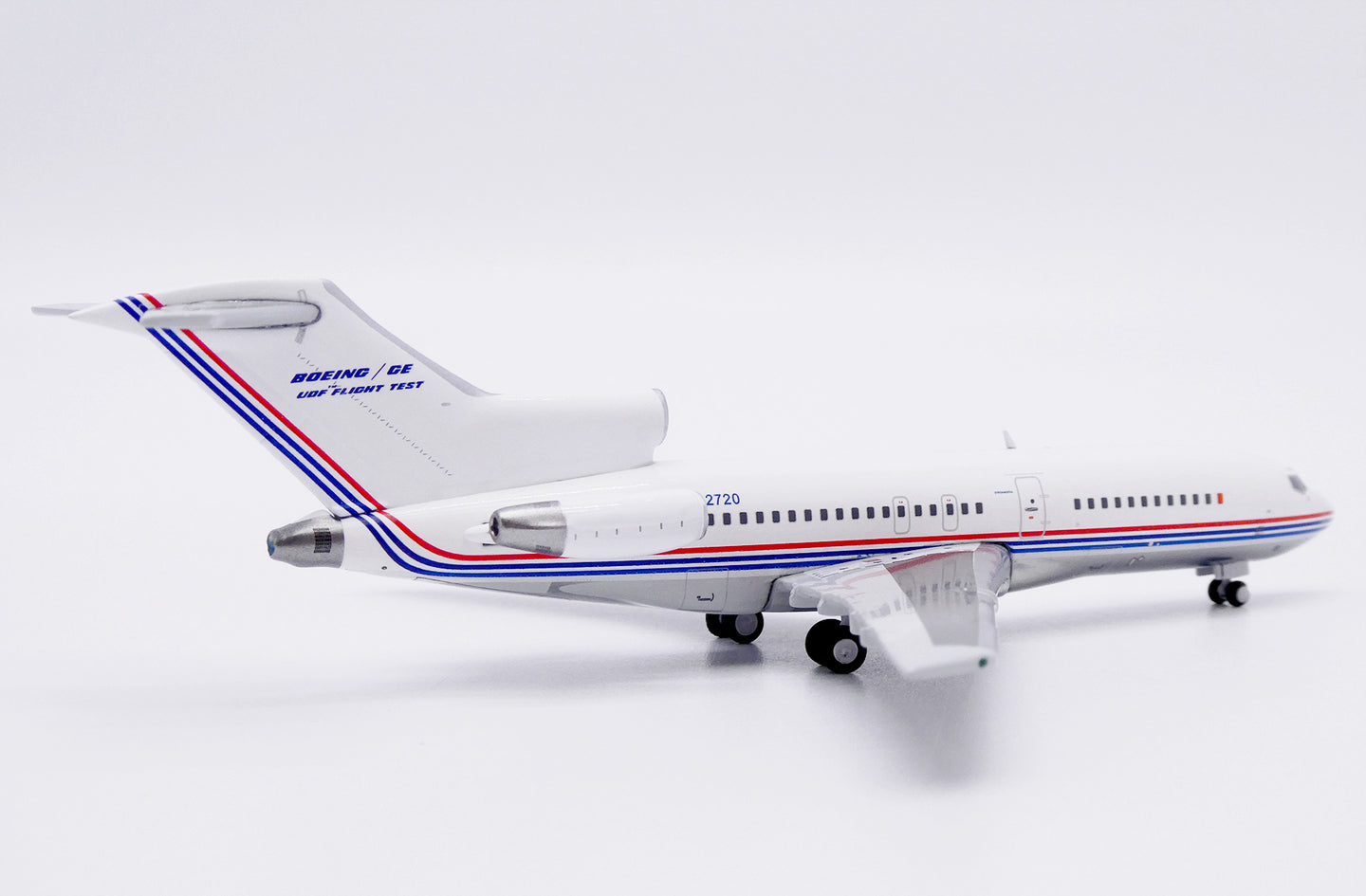 JC WINGS B727-100 HOUSE COLOUR FLIGHT "TEST FANTASY" (POLISHED) REG: N32720