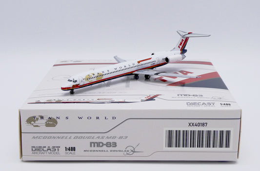 JC WINGS MD-83 TRANS WORLD AIRLINES "WINGS OF PRIDE" REG: EI-BWD