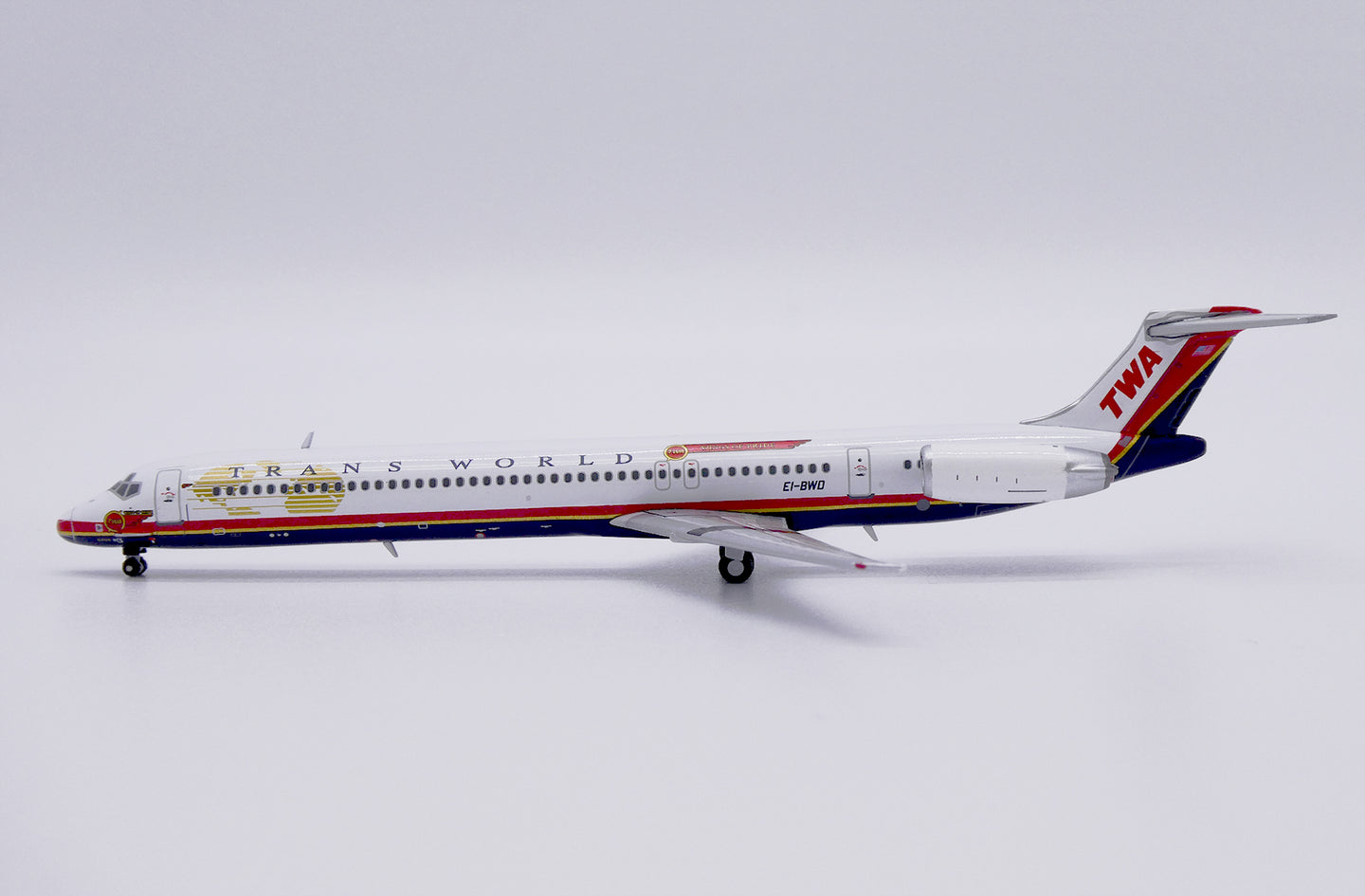 JC WINGS MD-83 TRANS WORLD AIRLINES "WINGS OF PRIDE" REG: EI-BWD