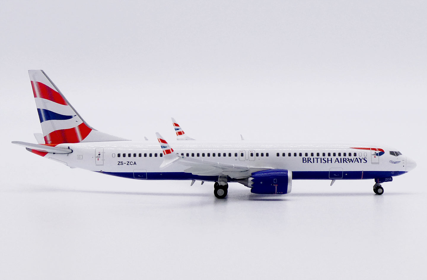 JCWINGS B737 MAX 8 BRITISH AIRWAYS (COMAIR) REG: ZS-ZCA