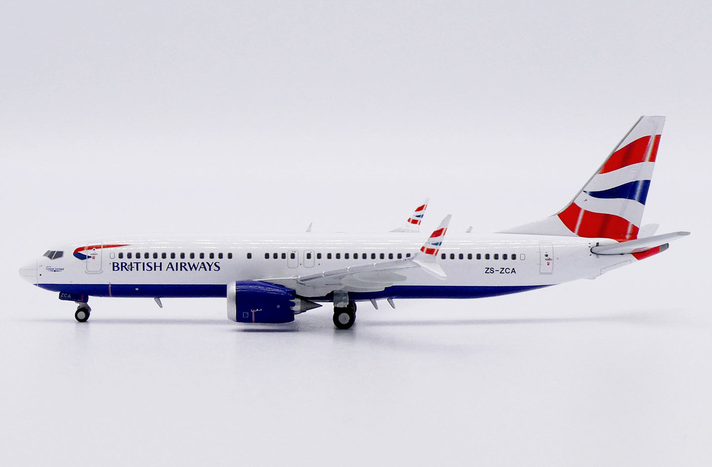 JCWINGS B737 MAX 8 BRITISH AIRWAYS (COMAIR) REG: ZS-ZCA