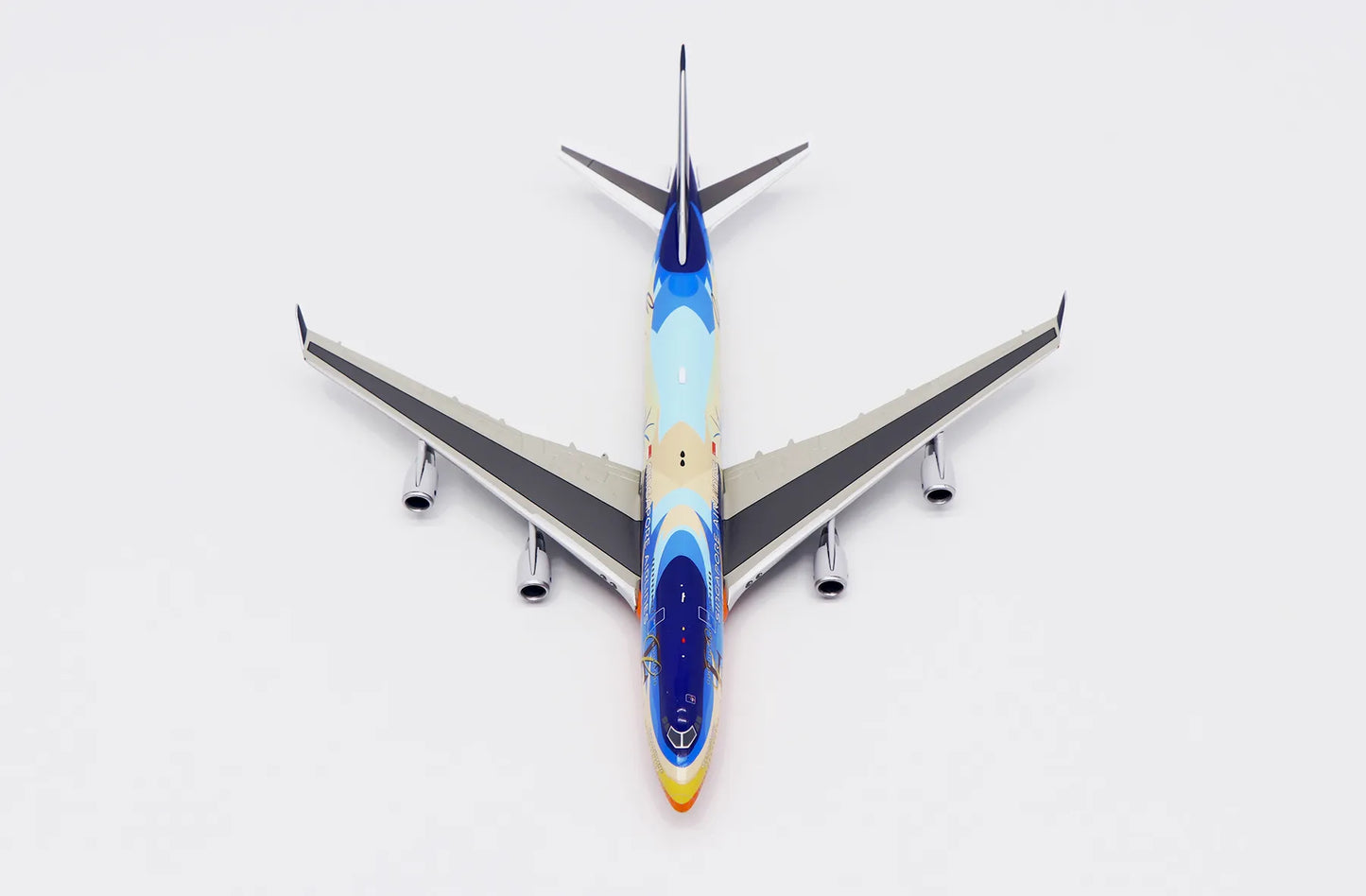 JC WINGS B747-400 SINGAPORE AIRLINES "TROPICAL" REG: 9V-SPK