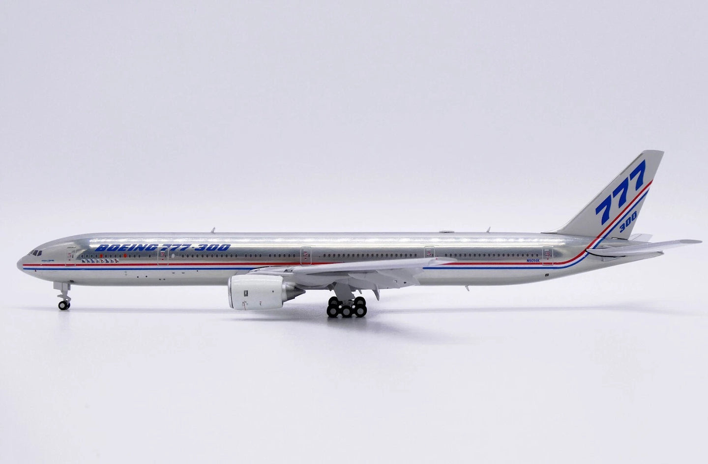 JC WINGS B777-300 BOEING HOUSE COLOUR (FLAPS DOWN) (POLISHED) REG: N5014K