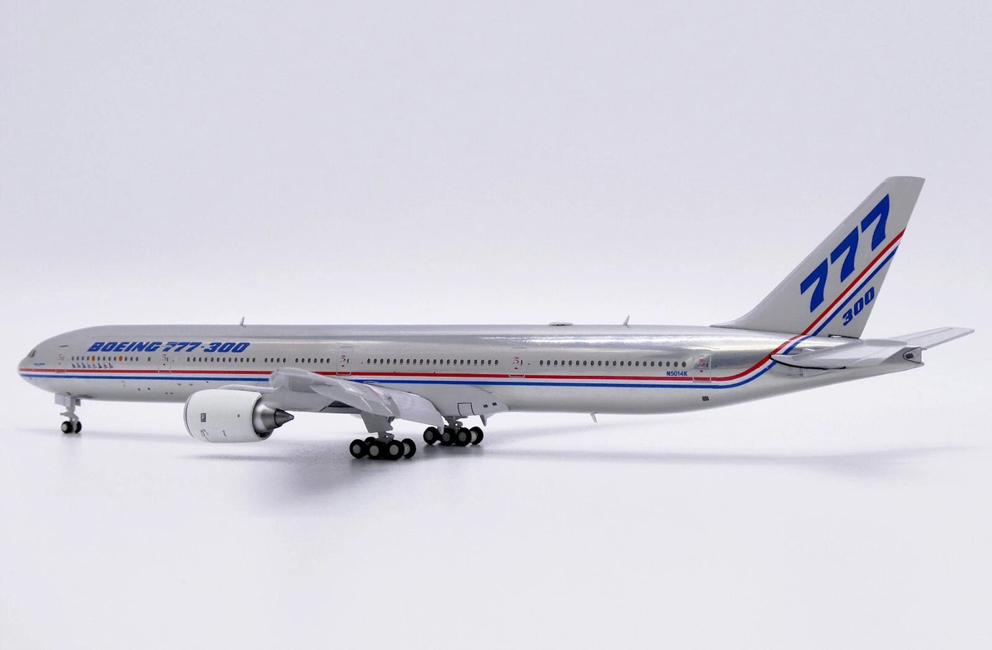JC WINGS B777-300 BOEING HOUSE COLOUR (FLAPS DOWN) (POLISHED) REG: N5014K
