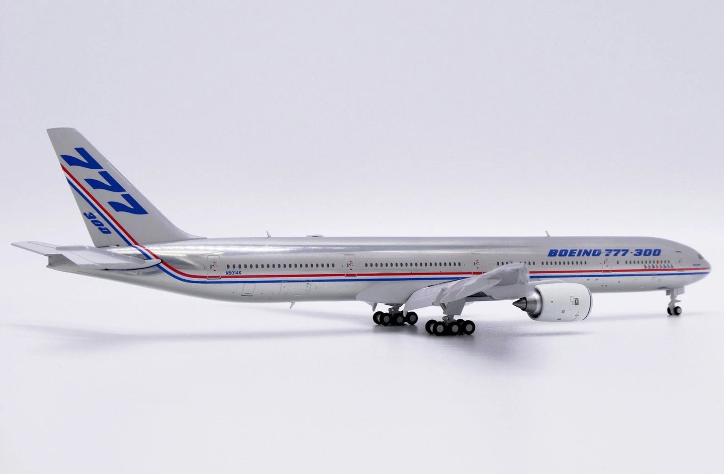 JC WINGS B777-300 BOEING HOUSE COLOUR (FLAPS DOWN) (POLISHED) REG: N5014K