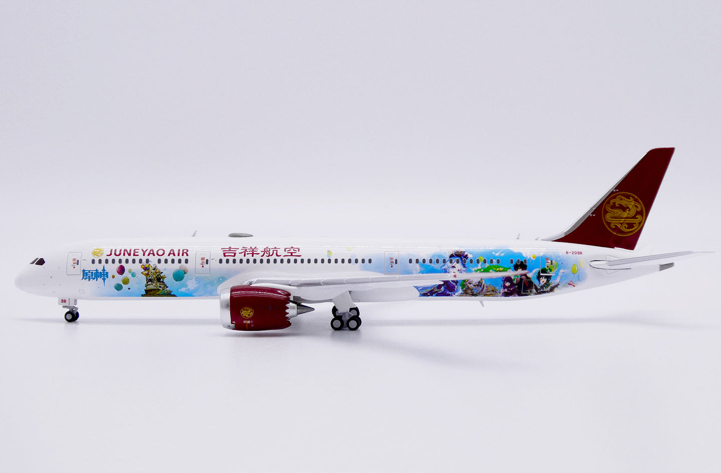 JC WINGS B787-9 DREAMLINER JUNEYAO AIRLINES "GENSHIN IMPACT" REG: B-209R