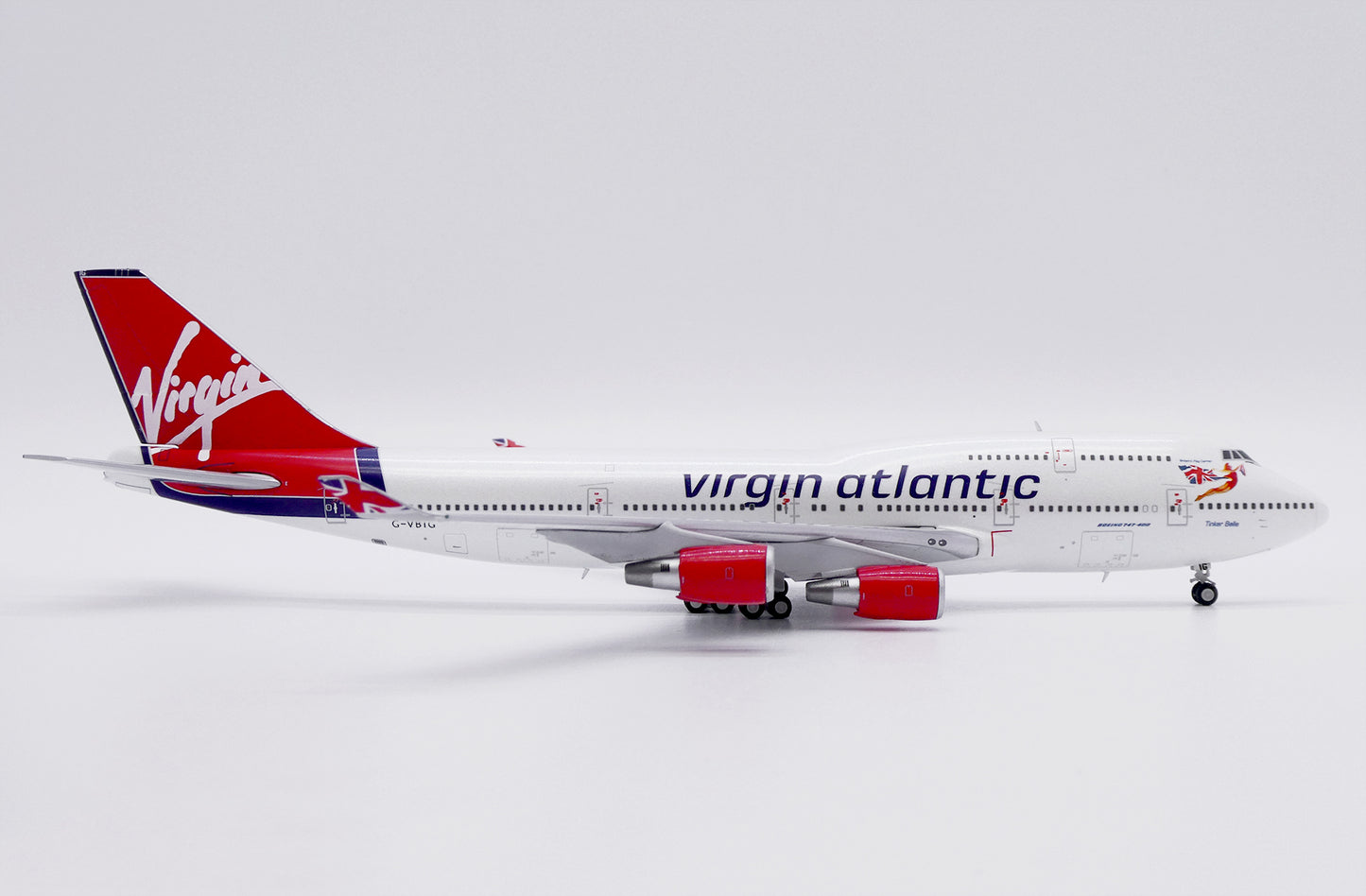JC WINGS  B747-400 VIRGIN ATLANTIC "TINKER BELLE" REG: G-VBIG