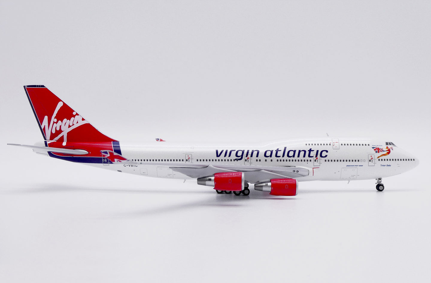 JC WINGS  B747-400 VIRGIN ATLANTIC "TINKER BELLE" REG: G-VBIG