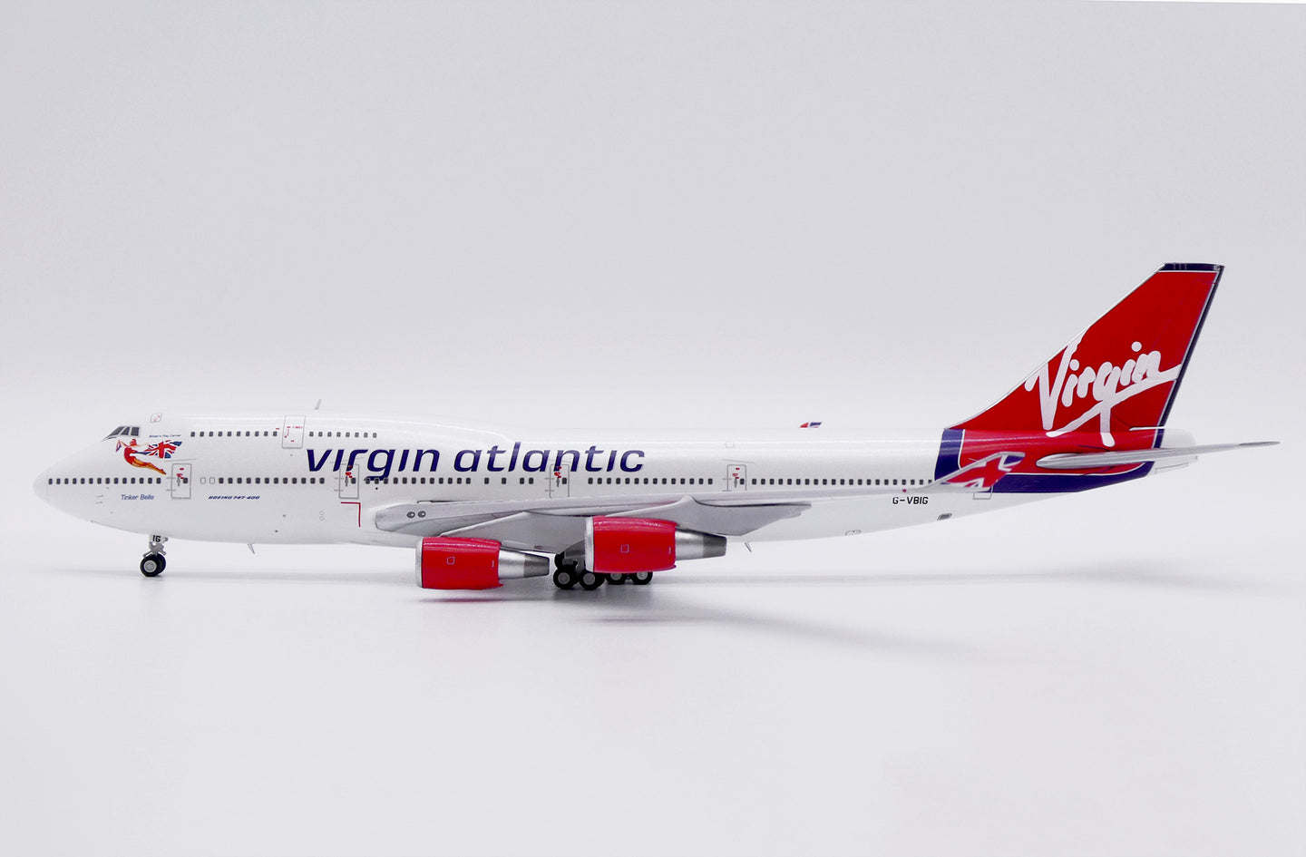 JC WINGS  B747-400 VIRGIN ATLANTIC "TINKER BELLE" REG: G-VBIG