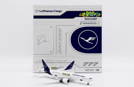 JC WINGS B777F LUFTHANSA CARGO "CARGOHUMANCARE.COM" (INTERACTIVE SERIES) REG: D-ALFI