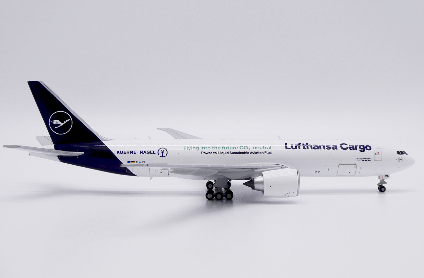 JC WINGS B777F LUFTHANSA CARGO "REG: D-ALFK