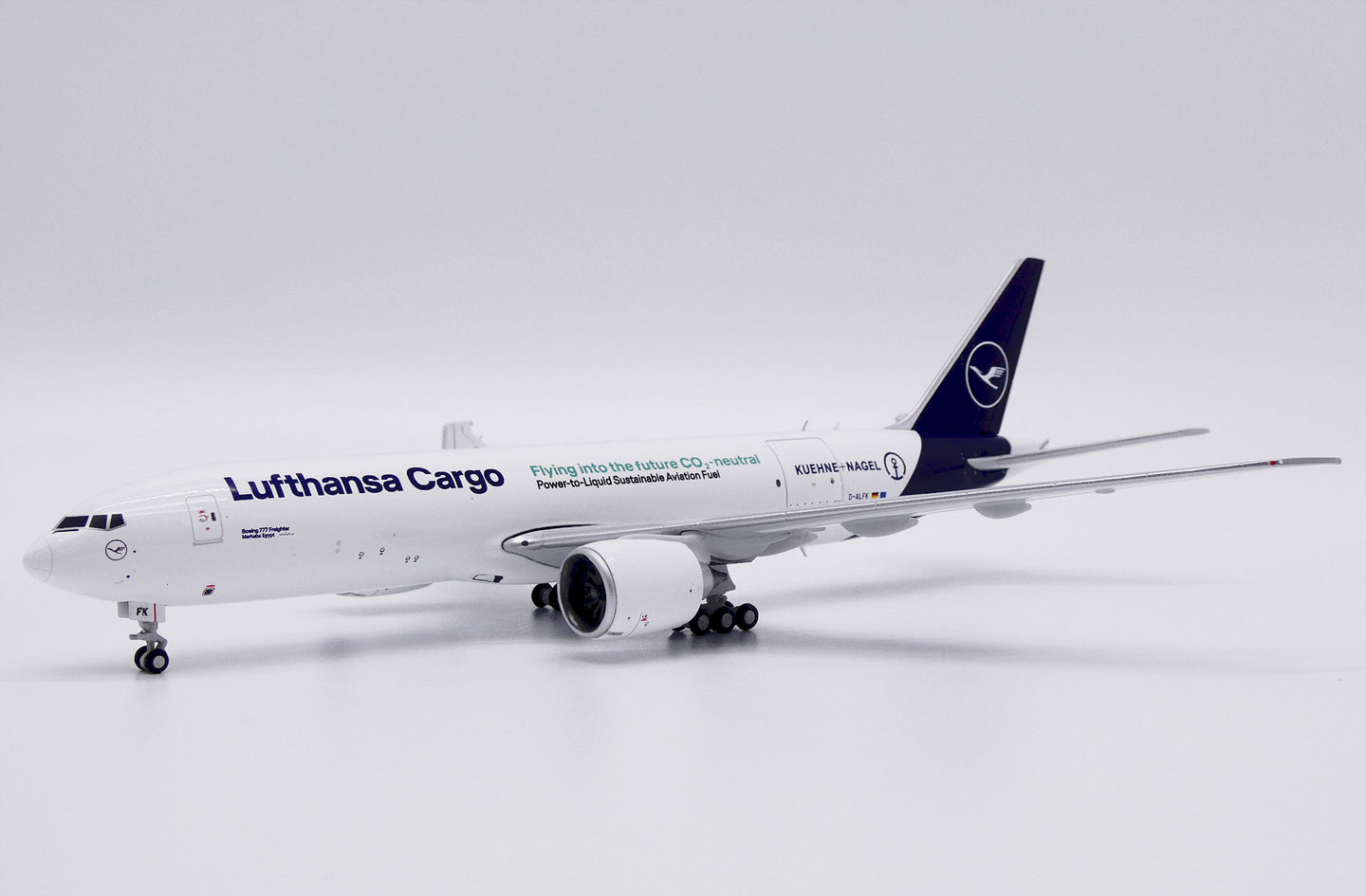 JC WINGS B777F LUFTHANSA CARGO "REG: D-ALFK