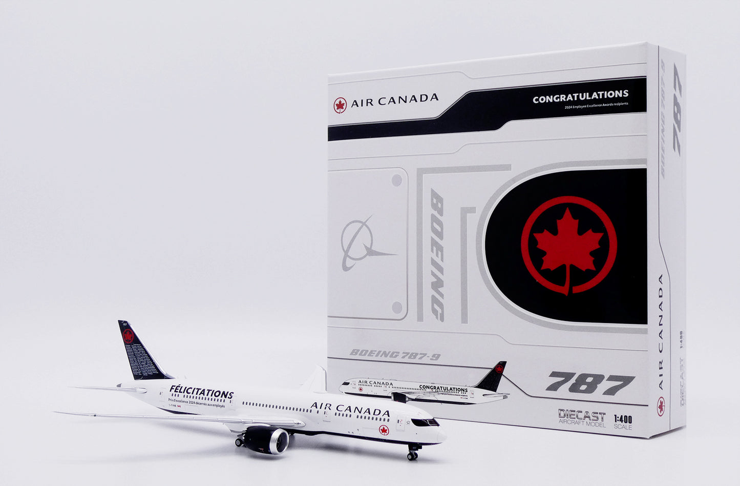JC WINGS B787-9 DREAMLINER AIR CANADA "CONGRATULATIONS" REG: C-FVNB