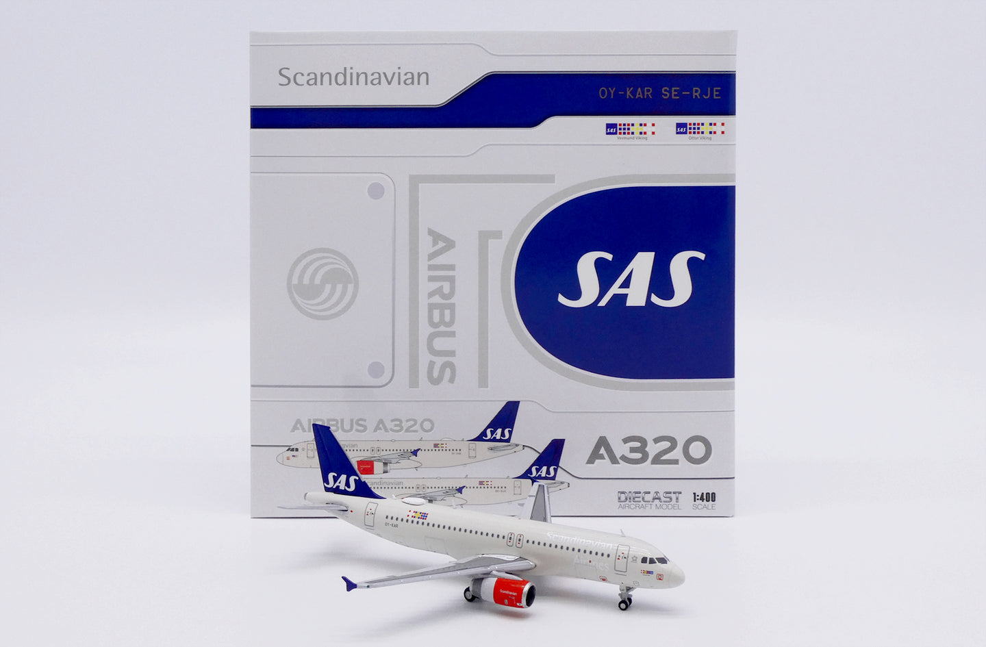 JC WINGS A320 SAS SCANDINAVIAN AIRLINES REG: OY-KAR