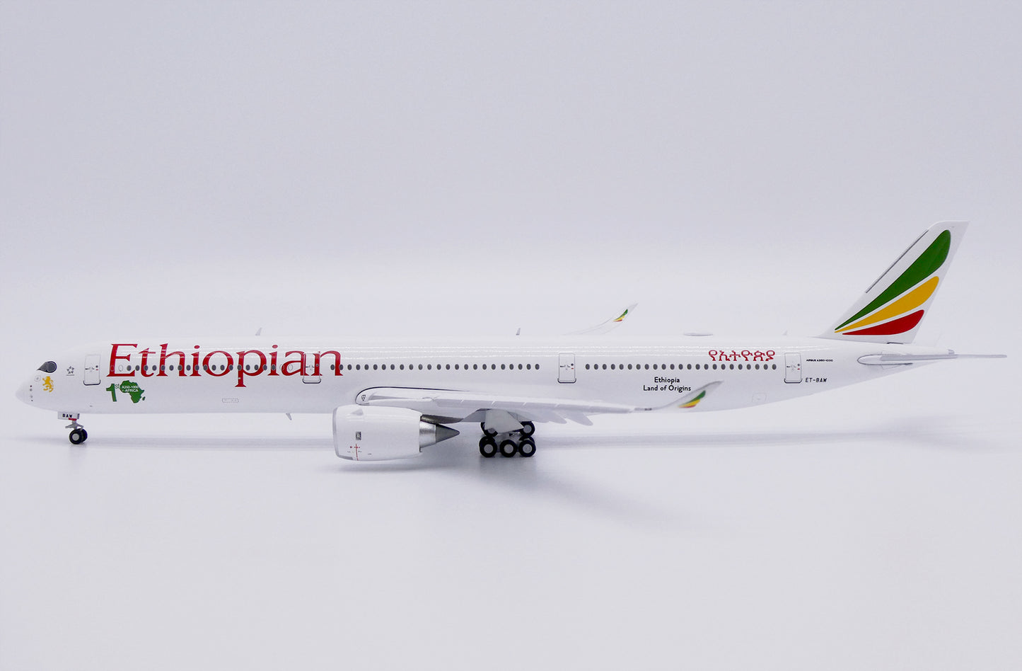 JC WINGS A350-1000 ETHIOPIAN AIRLINES 1ST A350-1000 IN AFRICA REG: ET-BAW FLAPS DOWN
