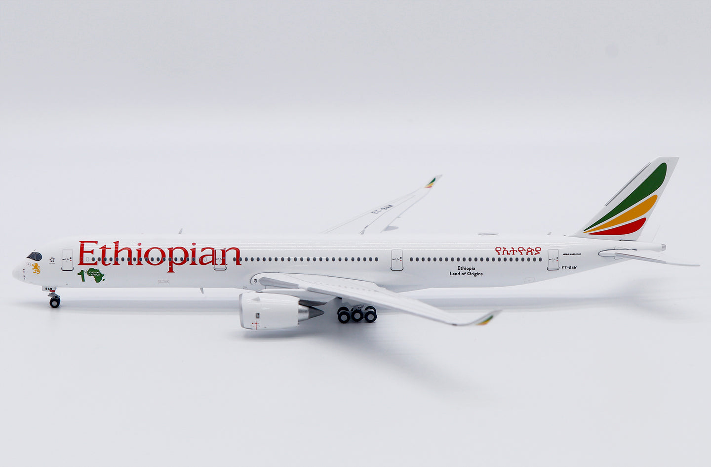 JC WINGS A350-1000 ETHIOPIAN AIRLINES 1ST IN AFRICA REG: ET-BAW