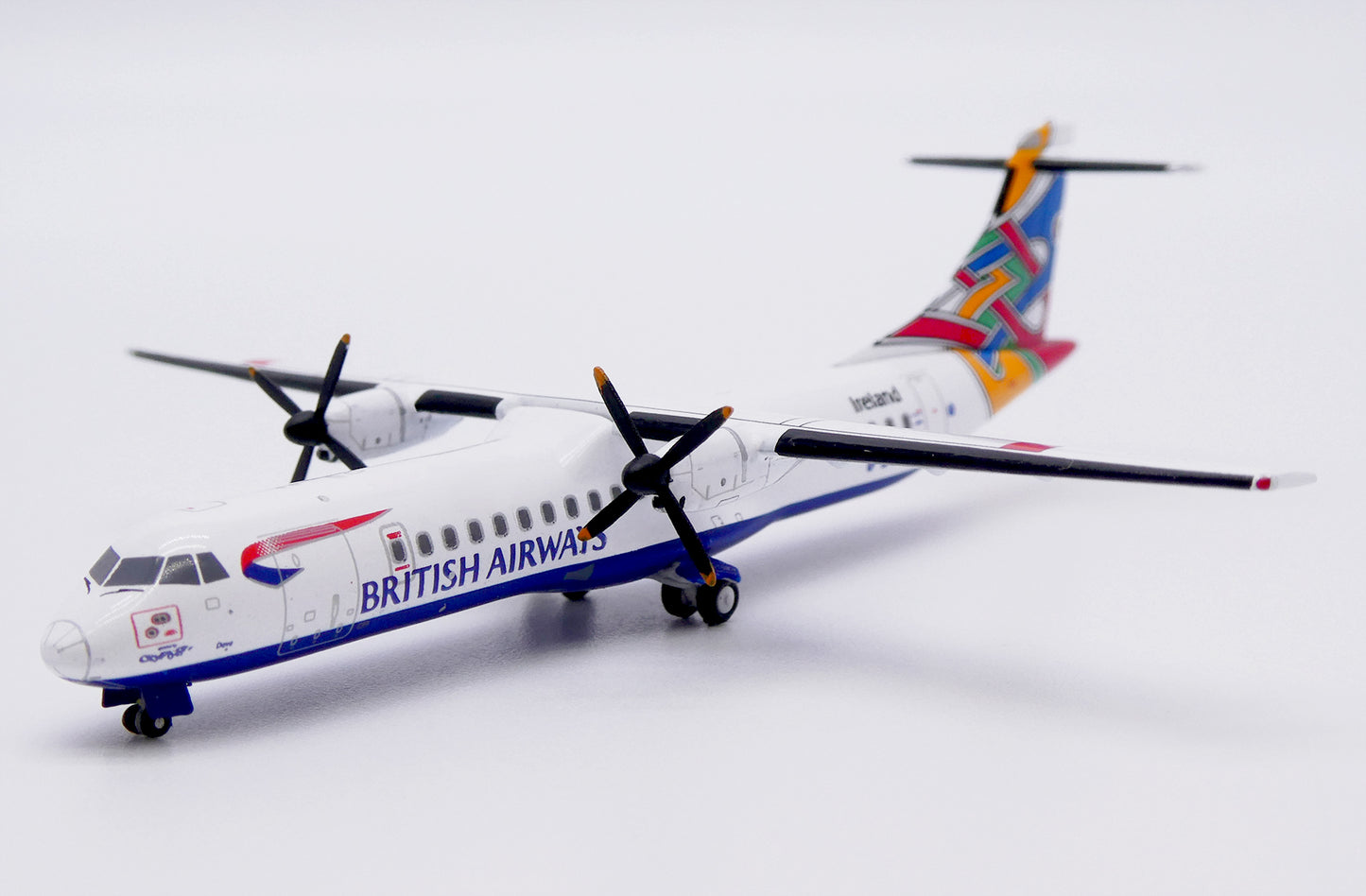 JC WINGS ATR72-200 BRITISH AIRWAYS "IRELAND" REG: G-BYTP