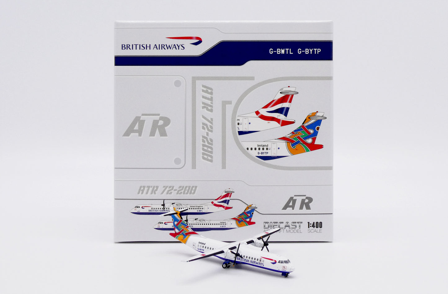 JC WINGS ATR72-200 BRITISH AIRWAYS "IRELAND" REG: G-BYTP