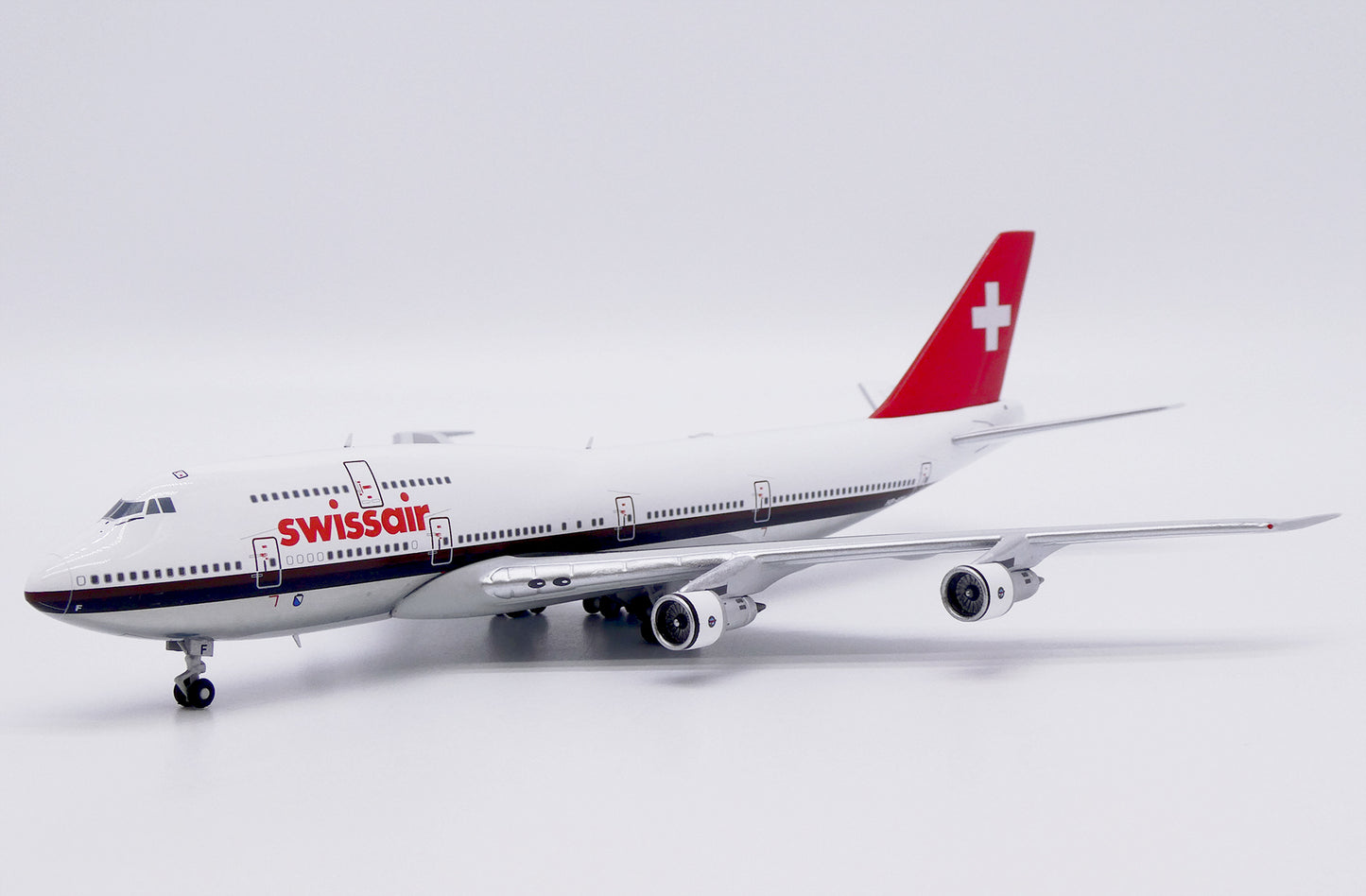JC WINGS B747-300  SWISSAIR (POLISHED) REG: HB-IGF
