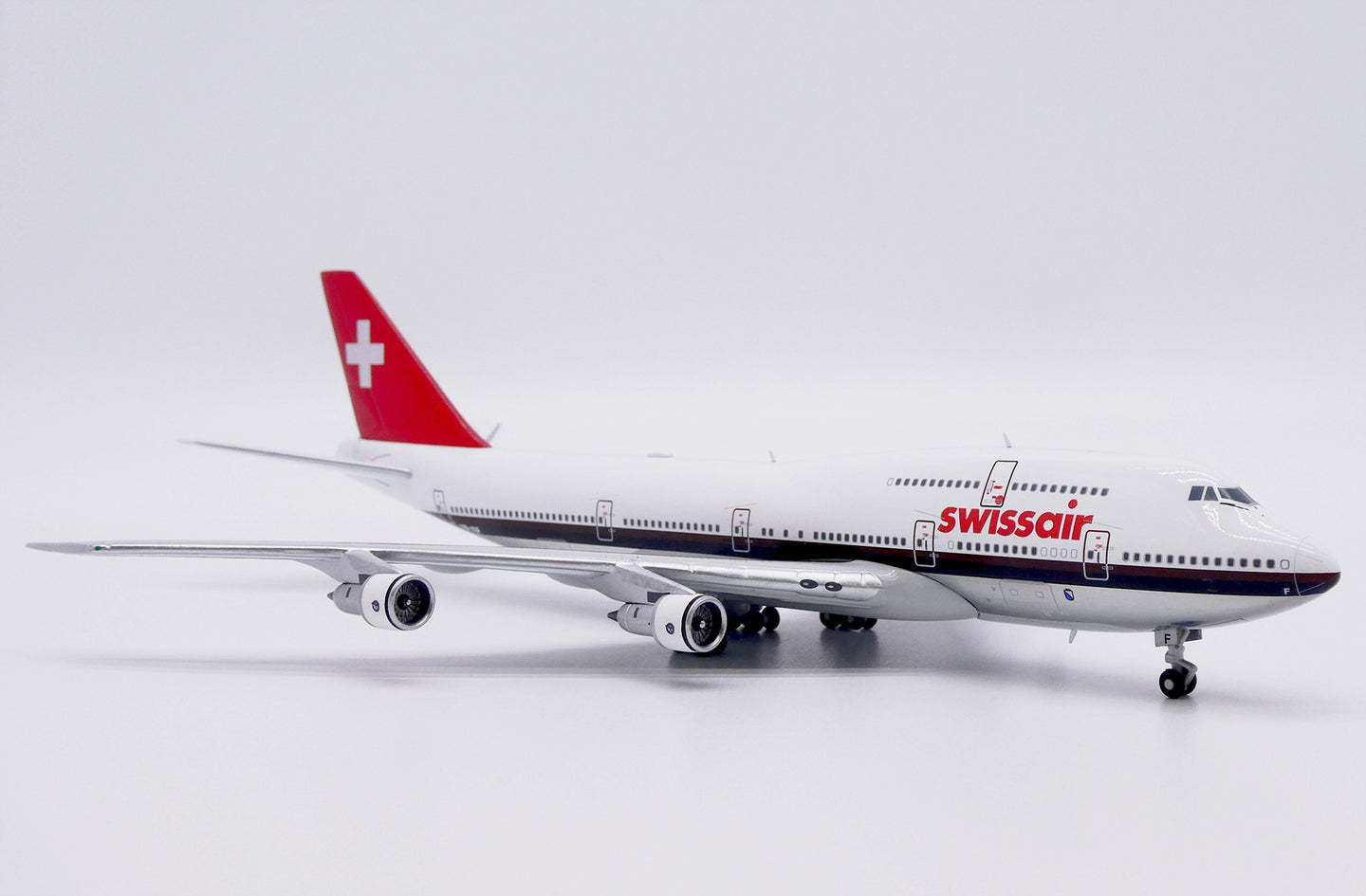 JC WINGS B747-300  SWISSAIR (POLISHED) REG: HB-IGF