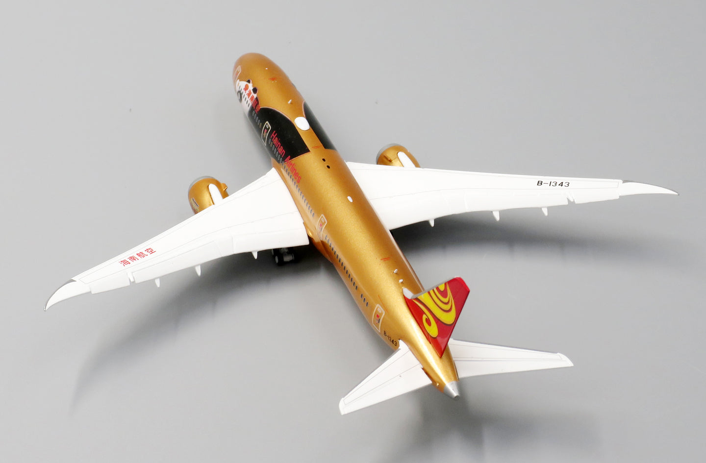 JC WINGS B787-9 HAINAN AIRLINES "KUNG FU PANDA 4" (FLAPS DOWN) REG: B-1343