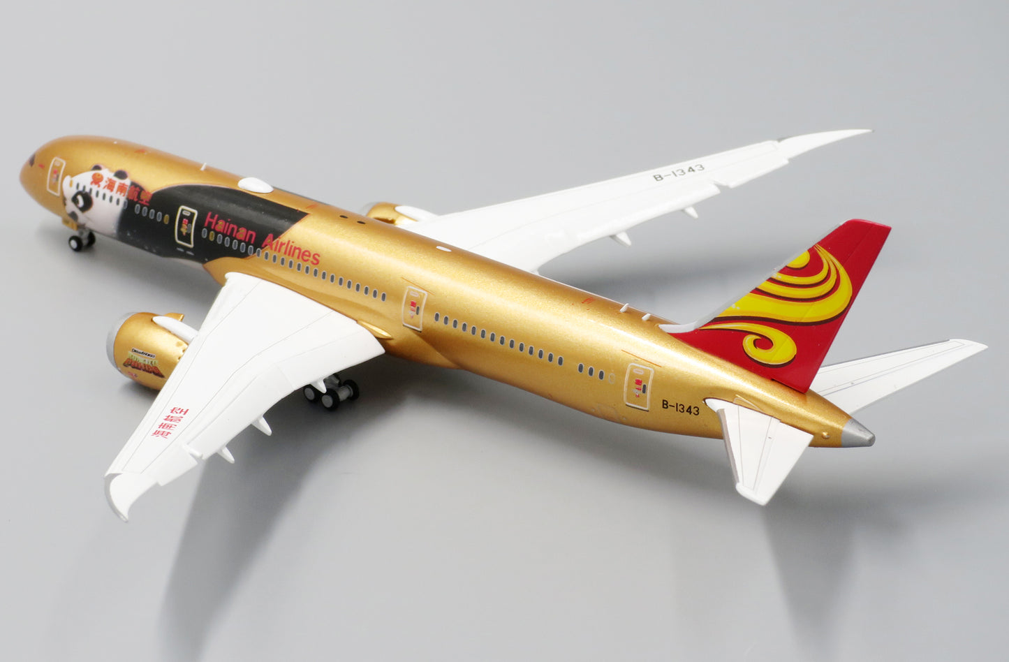 JC WINGS B787-9 HAINAN AIRLINES "KUNG FU PANDA 4" (FLAPS DOWN) REG: B-1343