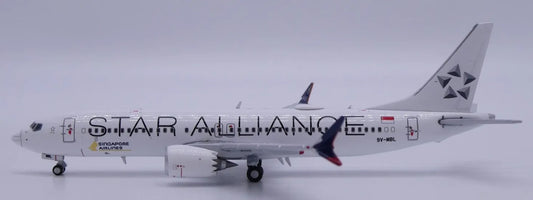JC WINGS B737 MAX 8 SINGAPORE AIRLINES "STAR ALLIANCE" REG: 9V-MBL