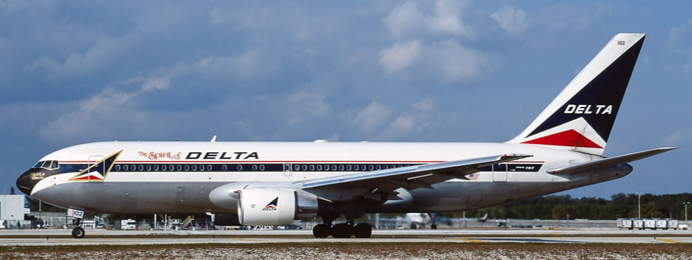 JC WINGS B767-200 DELTA AIR LINES "SPIRIT OF DELTAPOLISHED" REG: N102DA