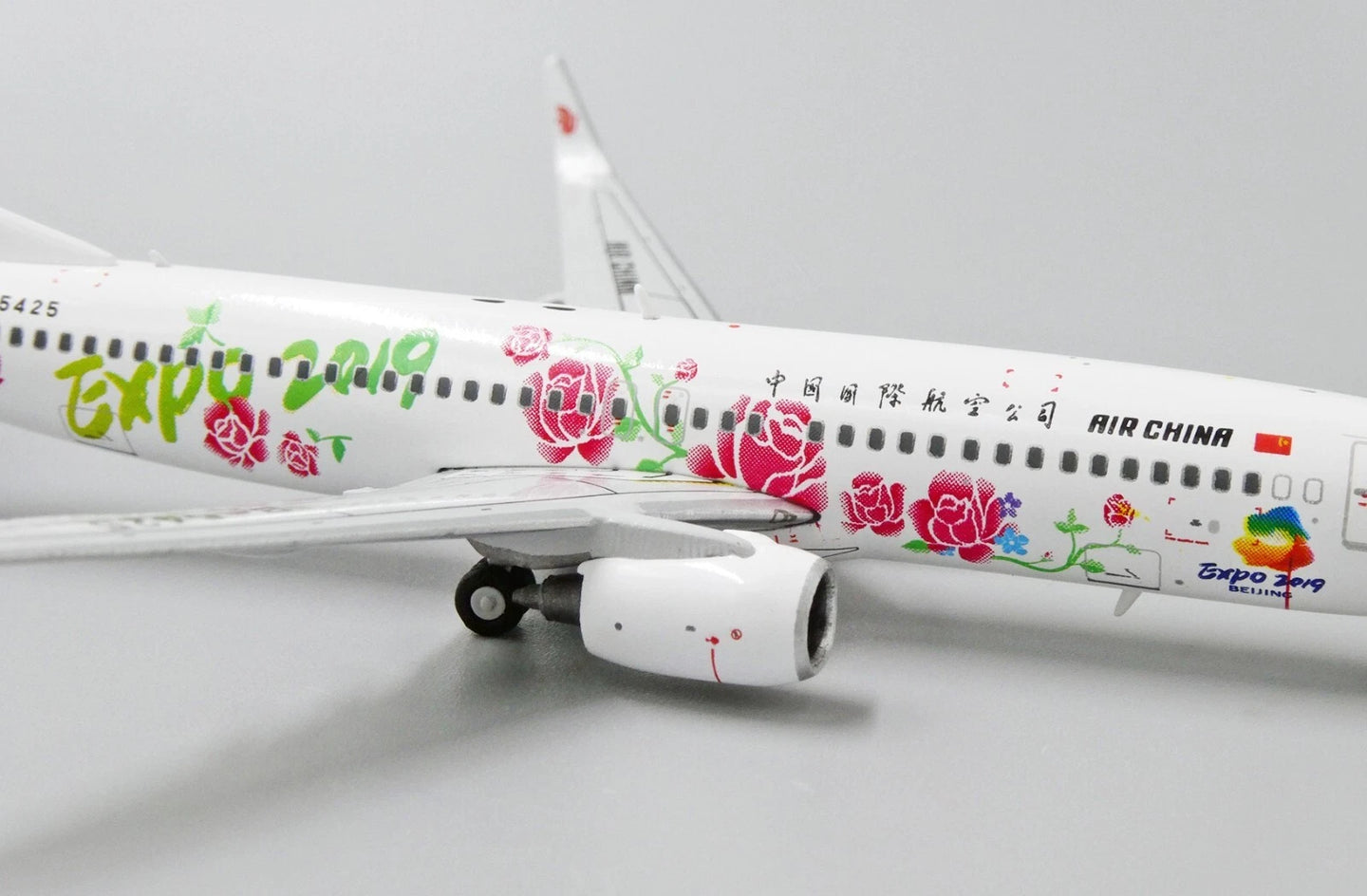 JC WINGS B737-800 AIR CHINA "BEIJING EXPO 2019 NO.2" REG: B-5425