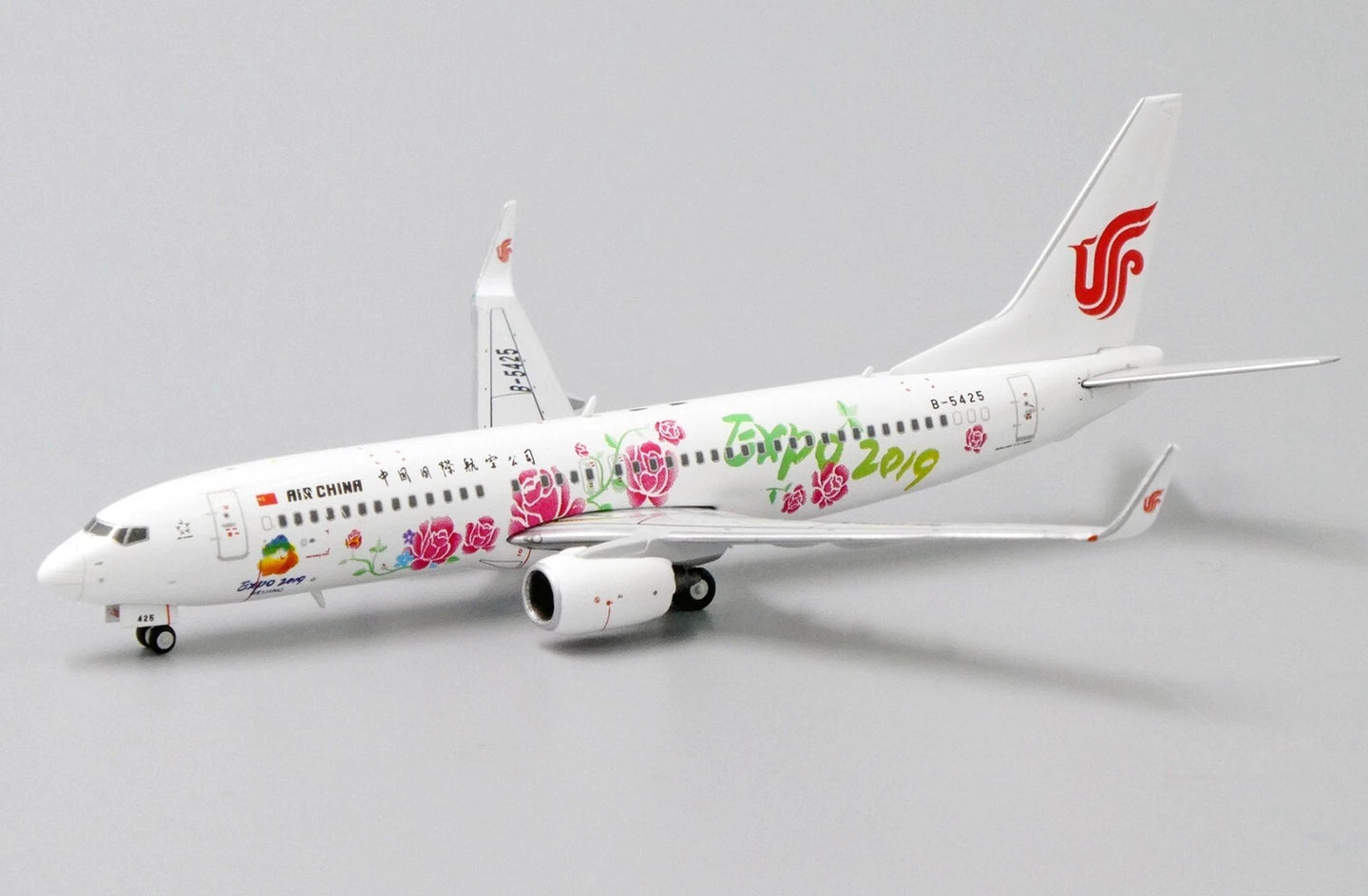 JC WINGS B737-800 AIR CHINA "BEIJING EXPO 2019 NO.2" REG: B-5425
