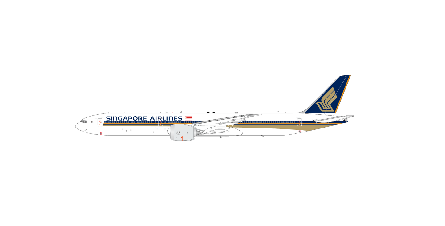 JC WINGS B777-9X SINGAPORE AIRLINES (FOLDED WINGTIPS) REG: TBC