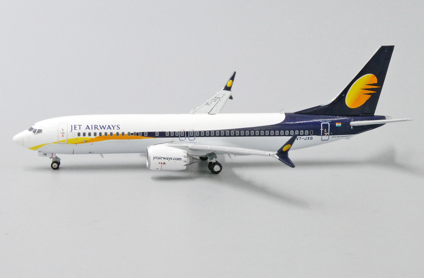 JC WINGS B737-8 MAX JET AIRWAYS REG: VT-JXB