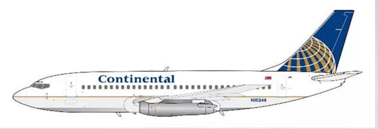 JC WINGS B737-200 CONTINENTAL AIRLINES (POLISHED) REG: N10248