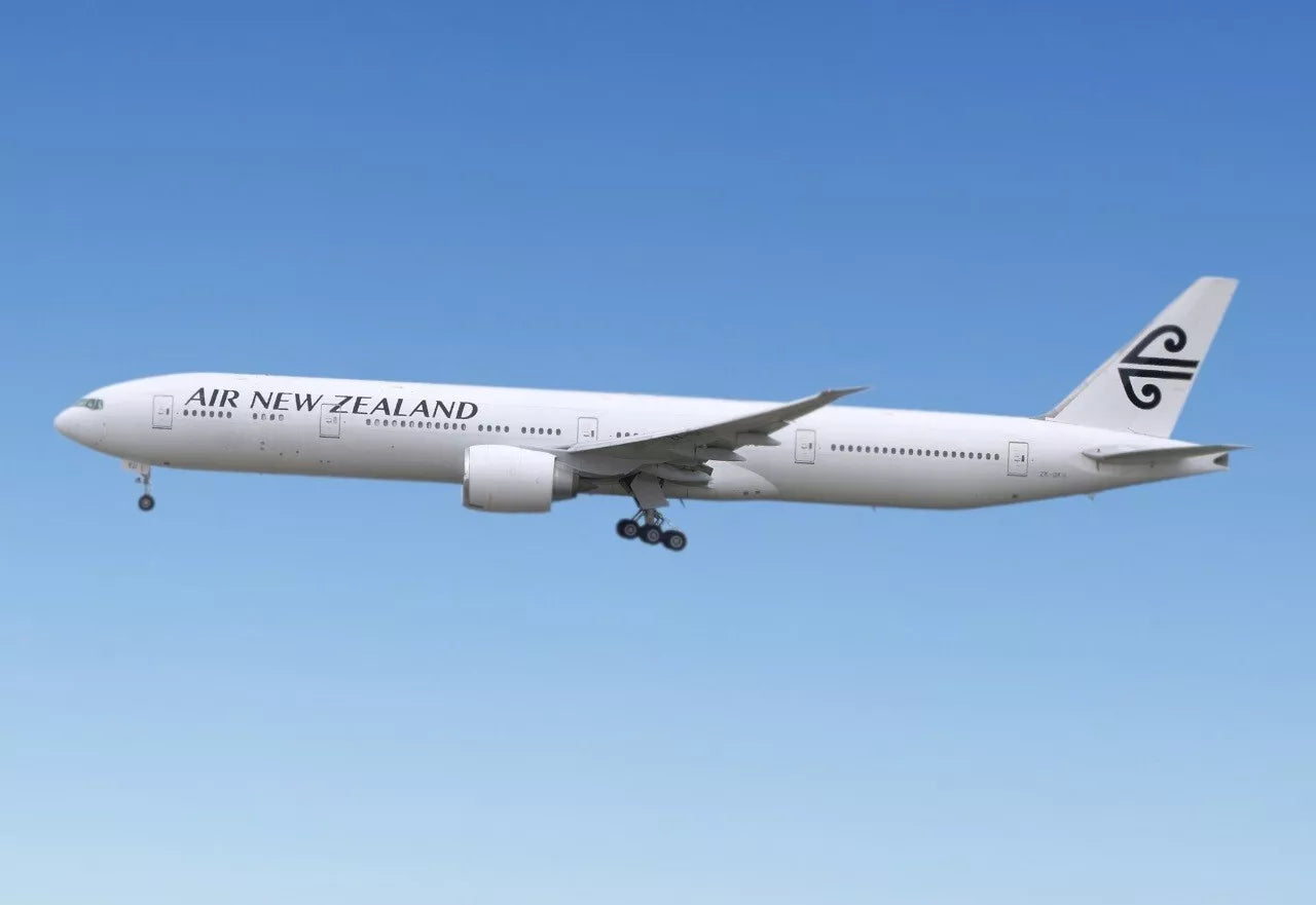 JC WINGS B777-300ER AIR NEW ZEALAND "ALL WHITE" REG: ZK-OKU