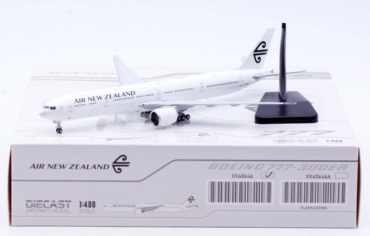 JC WINGS B777-300ER AIR NEW ZEALAND "ALL WHITE" REG: ZK-OKU