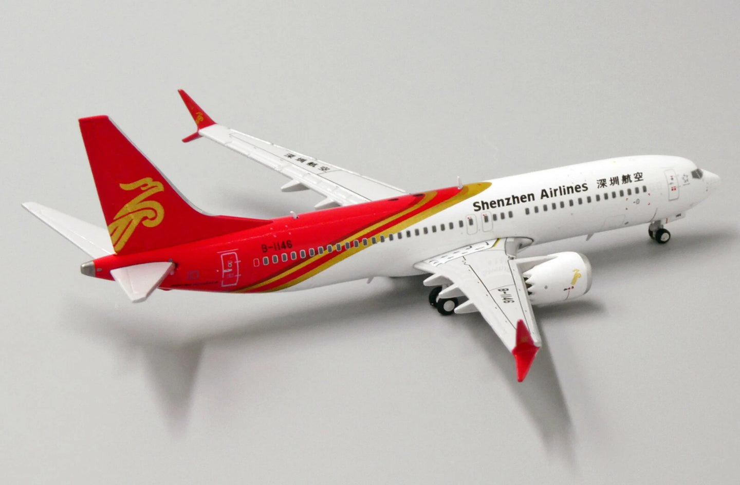 JCWINGS SHENZHEN AIRLINES B737-8 MAX REG: B-1146