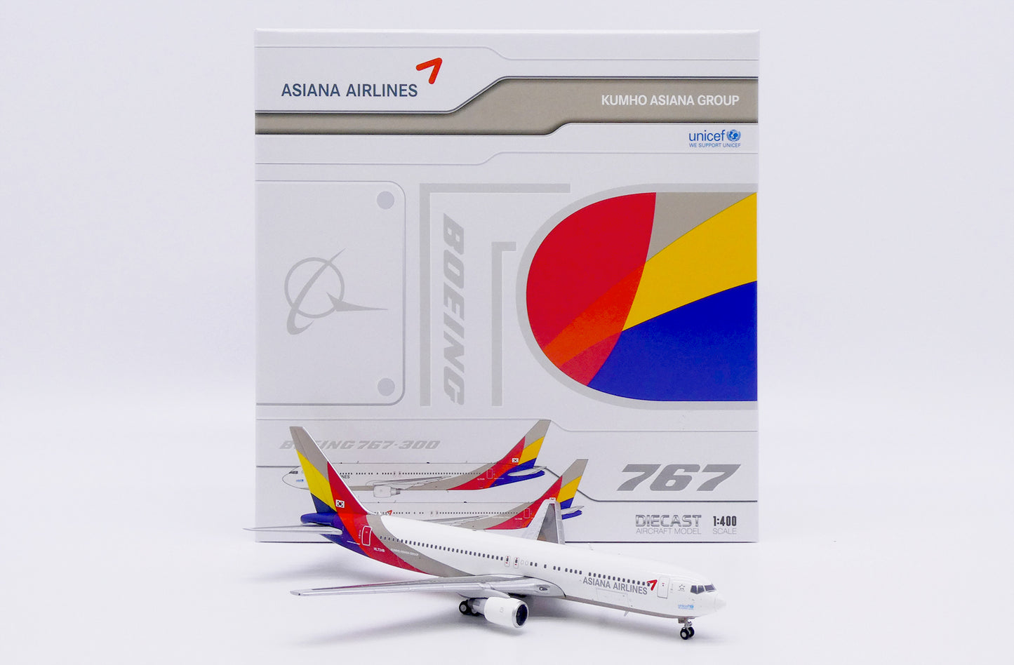 JC WINGS B767-300 ASIANA AIRLINES REG: HL7248