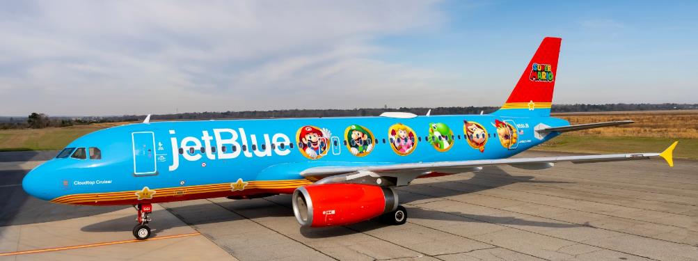 JC WINGS XX40689 A320 JETBLUE MARIO AND FRIENDS REG: N561JB