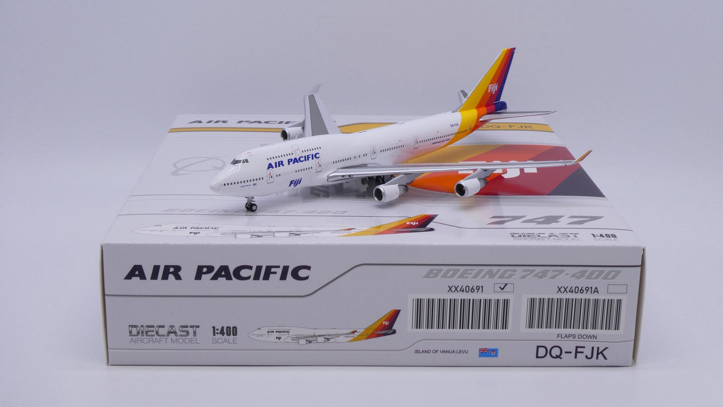 JC WINGS XX40691 1/400 B747-400 AIR PACIFIC REG: DQ-FJK