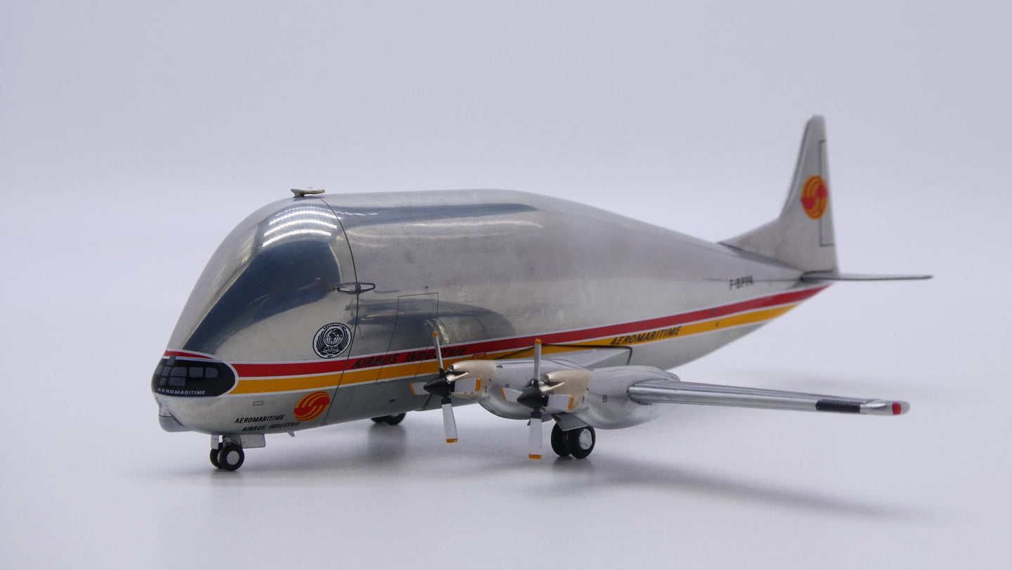 JC WINGS AERO SPACELINES B-337-SGT SUPER GUPPY TURBINE AIRBUS INDUSTRIE (AEROMARITIME) (POLISHED) REG: F-GPPA
