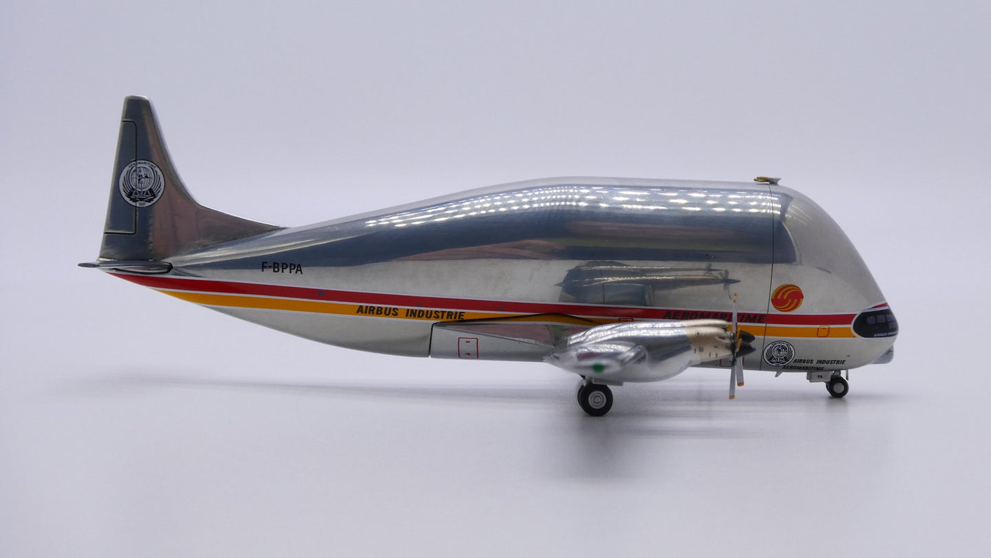 JC WINGS AERO SPACELINES B-337-SGT SUPER GUPPY TURBINE AIRBUS INDUSTRIE (AEROMARITIME) (POLISHED) REG: F-GPPA