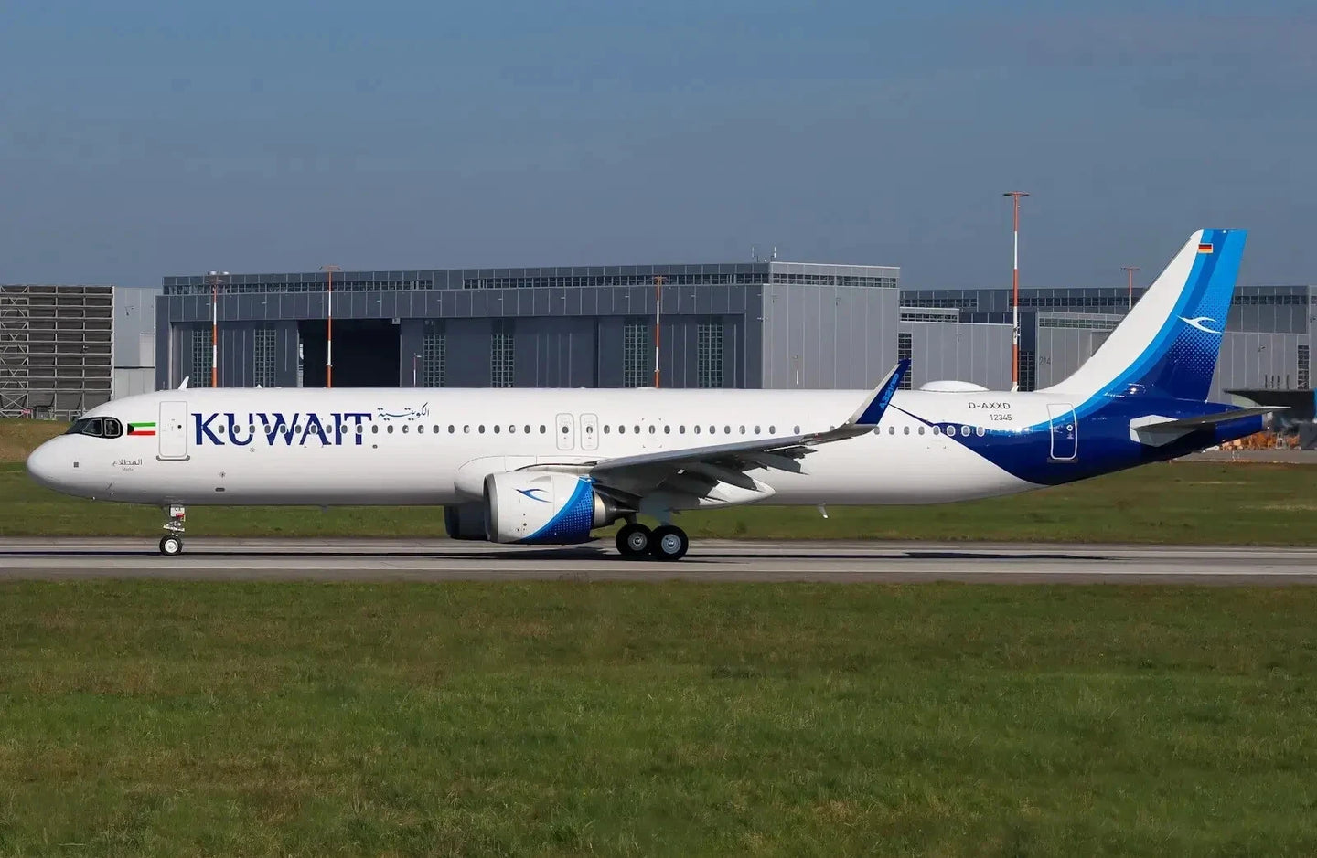 JC WINGS A321NEO KUWAIT AIRWAYS REG: 9K-AQA