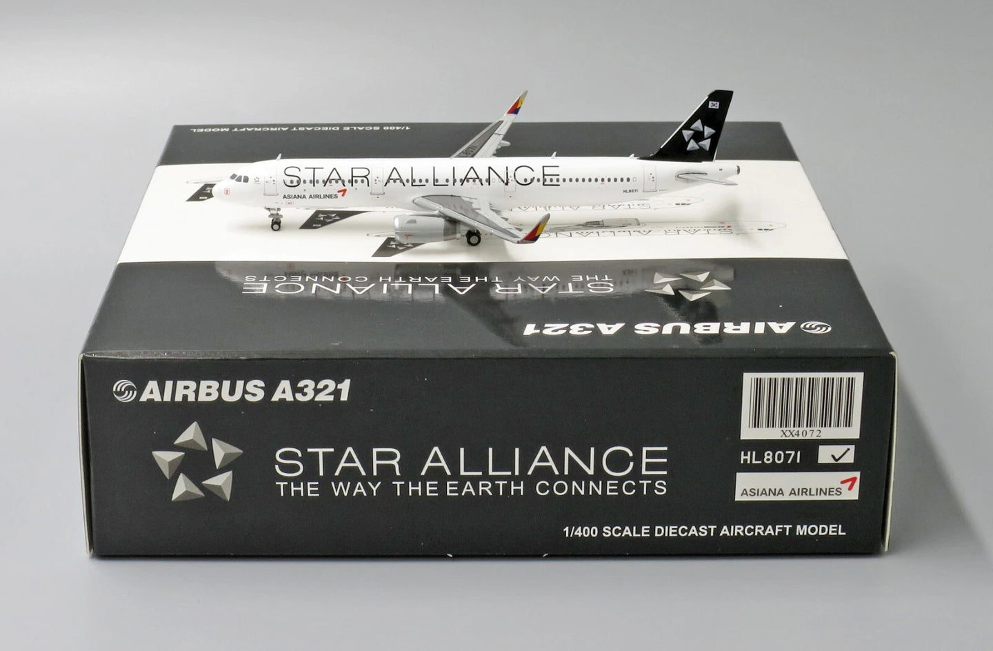 JC WINGS A321 ASIANA AIRLINES STAR ALLIANCE REG: HL8071