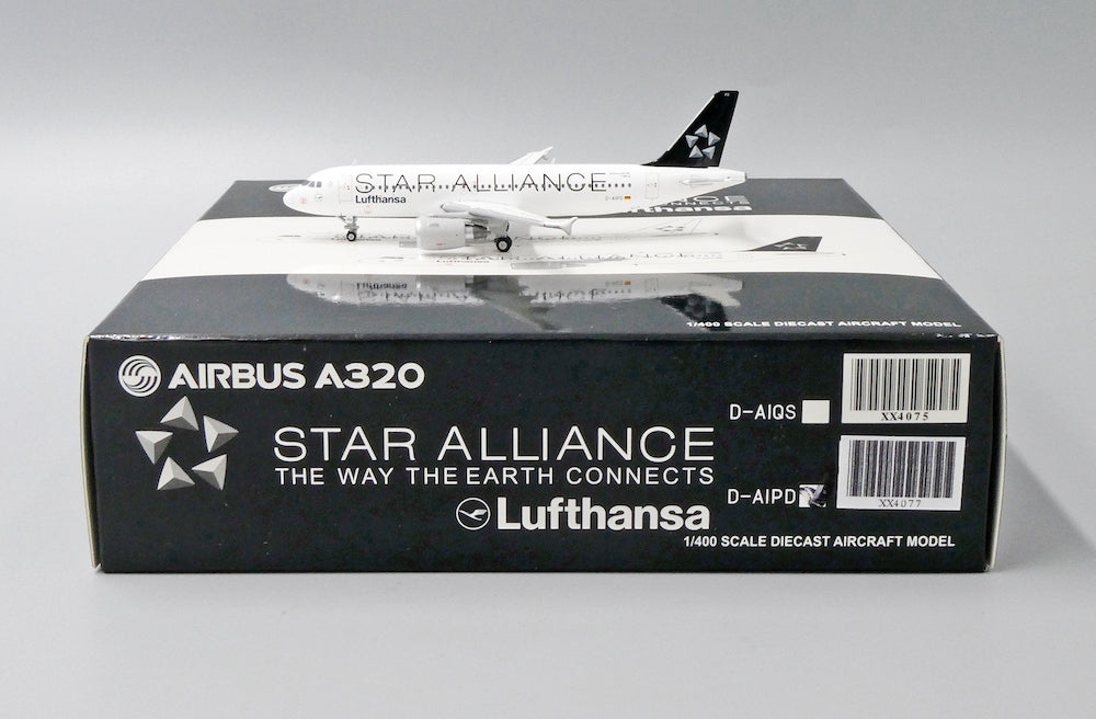 JC WINGS A320 LUFTHANSA "STAR ALLIANCE" REG: D-AIPD WITH ANTENNA
