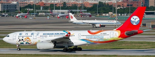 JC WINGS A330-200 SICHUAN AIRLINES "THE WORLD GAMES" 2025 CHENGDU REG: B-8468