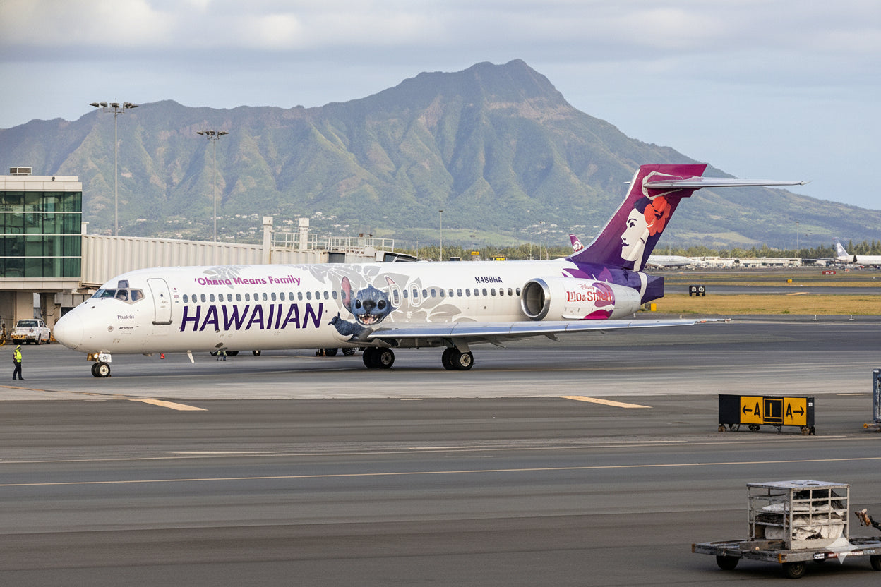 JC WINGS B717-200 HAWAIIAN AIRLINES "LILO & STITCH" REG: N488HA